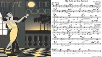 ����� � ������� ����� Perry Como - Fly me to the moon